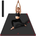 VTORY Extra Large Yoga Mat Thick Exercise Mat for Men and Women, Non-Slip, Durable Workout Mat for Home Workout, Yoga, Pilates, Stretching