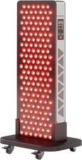 2026 Upgraded Red Light Therapy for Body Face, Dual Chip 660nm 850nm Red Light Panel with 3 Modes, Dimmable & Timer, Infrared Light Therapy for Home Office Gym, Basic 156 LEDs