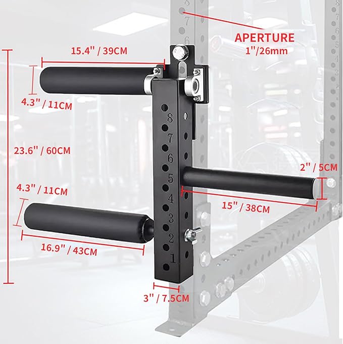 MARLANG Leg Extension and Curl Machine for Power Rack Attachments, Leg Extension Attachment for Home Gym, Leg Curl Attachment for Workout Equipment