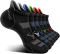 BULLIANT Men Running Socks,Active Ankle Socks No Show For Men With Cushioned Footbed Arch Support Breathable Wicking