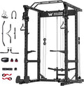 MAJOR FITNESS Drone1 Power Cage - Multi-Function Power Rack for Home Gym, Squat Rack, Cable Crossover System, for Strength Training
