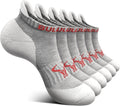 BULLIANT Men Running Socks,Active Ankle Socks No Show For Men With Cushioned Footbed Arch Support Breathable Wicking