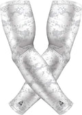 B-Driven Sports Pro Fit Compression Arm Sleeves for Men Women & Youth - Volleyball Golf Running Baseball Basketball - Pair