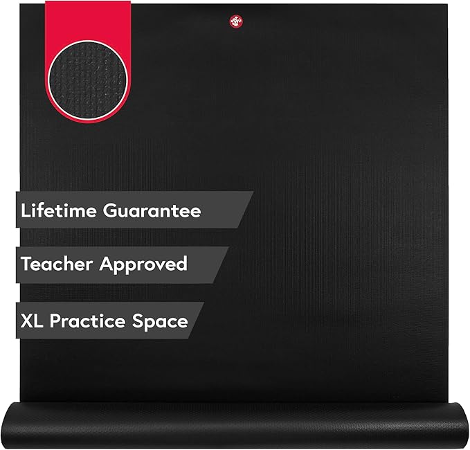 Manduka PRO Yoga Mat - 6mm | Lifetime Durability | Hygienic Construction | Premium Studio Quality | Teacher Approved
