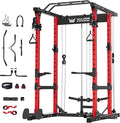 MAJOR FITNESS Drone1 Power Cage - Multi-Function Power Rack for Home Gym, Squat Rack, Cable Crossover System, for Strength Training