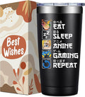 Anime Gifts for Men, Women - Kawaii Christmas, Birthday Gifts for Japanese Animation Fans, Lovers - Tumbler Cup 20 oz