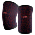 Katamu Premium Weightlifting, Powerlifting, Squats, Athletic and Fitness Knee Support Sleeve | Knee Sleeve for Men and Women | The Joker, XXL