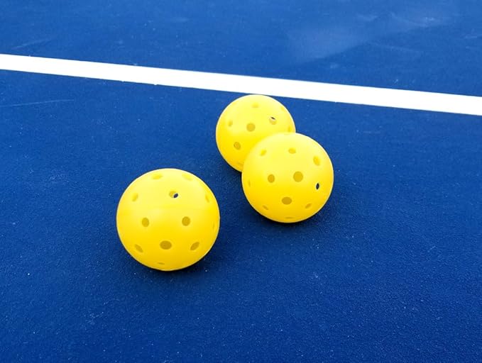 Tourna Strike Outdoor Pickleballs (12 Pack) - USAPA Approved, Optic Yellow (PIKL-12-OY-O)