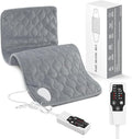 Heating Pad for Back Neck Shoulder Pain, Electric Heating Pad Auto Shut Off, Fast Heat, Large Heating Pad Gifts for Women Men, Machine Washable, Overheat Protection-12''×24''