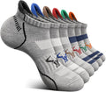 BULLIANT Men Running Socks,Active Ankle Socks No Show For Men With Cushioned Footbed Arch Support Breathable Wicking