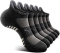 BULLIANT Men Running Socks,Active Ankle Socks No Show For Men With Cushioned Footbed Arch Support Breathable Wicking