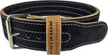Suede 3-inch Weightlifting Belt - Premium Powerlifting Support with Enhanced Grip Technology