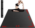 VTORY 7mm Large Workout Mat 7×5 ft – Extra Large Wide Yoga Mat & Pilates Mat Thick, Non-Slip Exercise Mat for Home Gym, Home Workout, HIIT, Strength, Stretching