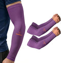 ARMORAY Arm Sleeves for Men and Women - UV Sun Protection Cooling Compression - Tattoo Cover Up Sleeve for Daily Wear & Work