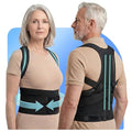 New for 2026 – Posture Corrector for Seniors Women & Men, Advanced Full Back Brace Support for Upper & Lower Back, Spine & Neck Alignment, Reinforced Wide Dual-Layer Waist Support Belt with Shoulder Straightener and Back-Opening Support, Breathable for...