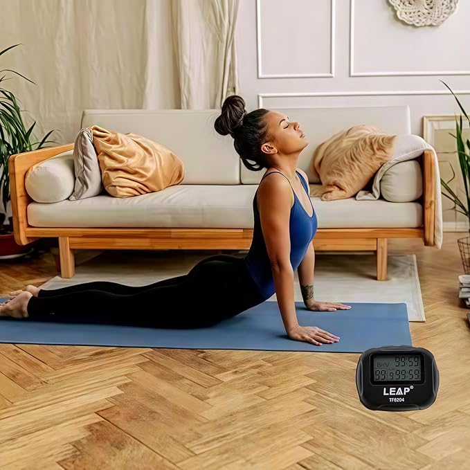 LCD Digital Large Display Alarm Interval Timer TF6204 Trainning Running Yoga Weight Lifting Running Stopwatch Sports Timer