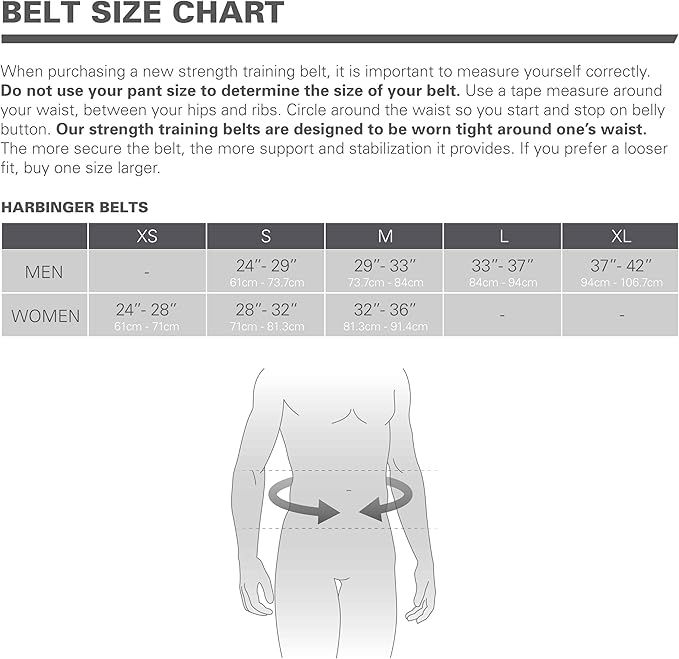 Harbinger 5'' Foam Core Women's Lifting Belt'