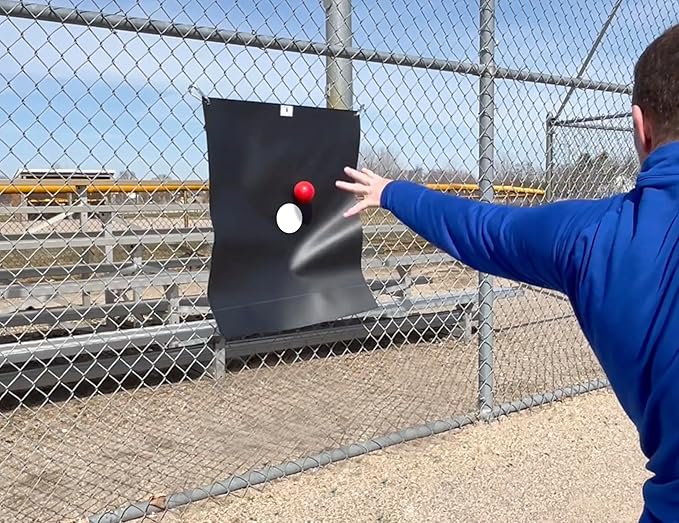 Baseball Portable Plyo Mat - Weighted Ball polymetric Warmup mat - Pitcher Training backstop (GBCC)