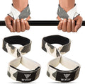 WYOX Figure 8 Lifting Wrist Straps for Weightlifting – Heavy Duty Padded Neoprene Wrist Support, Powerlifting & Strength Training Lift Straps for Deadlifts, Pull Ups, Rows, Shrugs, Gym Training Hand Grip Support for Bodybuilding
