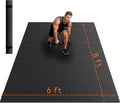 VTORY 7mm Large Workout Mat 7×5 ft – Extra Large Wide Yoga Mat & Pilates Mat Thick, Non-Slip Exercise Mat for Home Gym, Home Workout, HIIT, Strength, Stretching