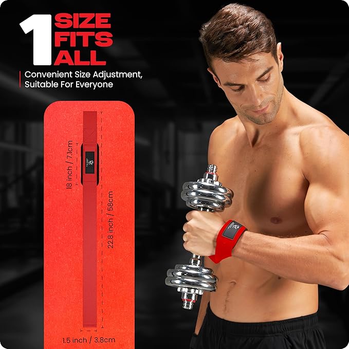 Special Essentials 2 Pack of Wrist Straps for Weightlifting - Two-Sided Anti Slip Silicone Grip & Padded Neoprene - Durable Gym Lifting Straps for Men and Women for Bodybuilding & Powerlifting
