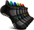 BULLIANT Men Running Socks,Active Ankle Socks No Show For Men With Cushioned Footbed Arch Support Breathable Wicking