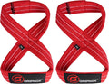 – Weight Lifting Straps Figure 8, Anti Slip Padded Wrist Support for Gym Workout Deadlift, Weightlifting, Powerlifting, Hand Bar Grip & Cross Training Strong Weightlifting Wrist Straps.