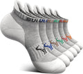 BULLIANT Men Running Socks,Active Ankle Socks No Show For Men With Cushioned Footbed Arch Support Breathable Wicking