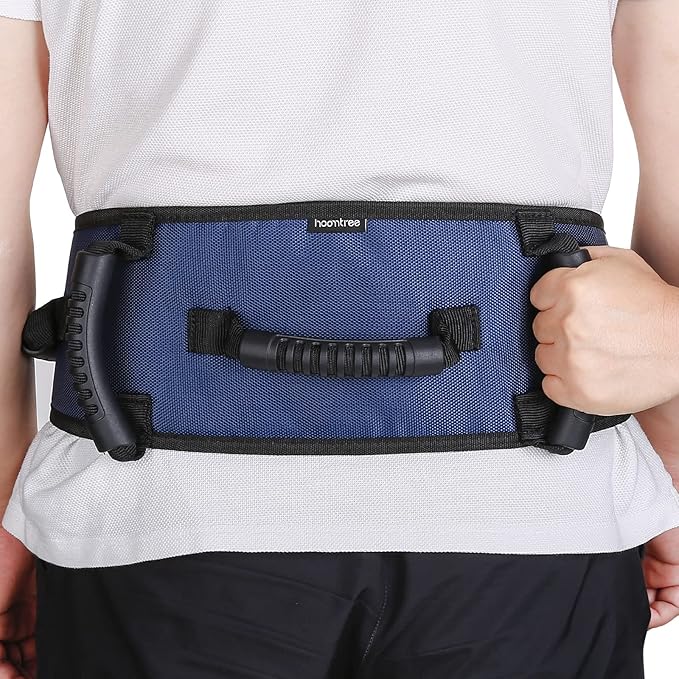 VERY100 Gait Belt Transfer Belt with Padding Handles,Transfer Belts for Lifting Seniors with One-Click Buckle,Medical Nursing Gait Belt for Patient Assist-Elderly, Handicap, Physical Therapy