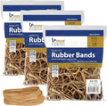 Upgrade Office Supply UPG22464PK3 Rubber Bands, Size #64 (3-1/2 in x 1/4 in), 320 Bands, 1 lb Bag, 3 Pack, USA