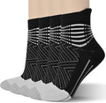 IRAMY Compression Ankle Support Socks Women - Wicking, Cushioned Athletic, Plantar Fasciitis Relief 2/3/6 Pairs