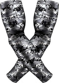 B-Driven Sports Pro Fit Compression Arm Sleeves for Men Women & Youth - Volleyball Golf Running Baseball Basketball - Pair