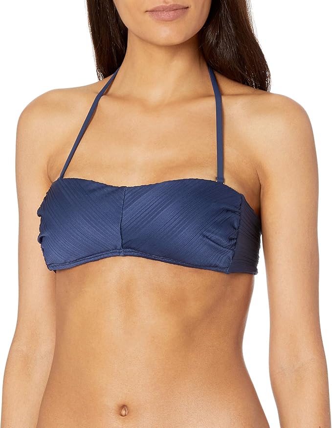 La Blanca Women's Bandeau Hipster Bikini Swimsuit Top