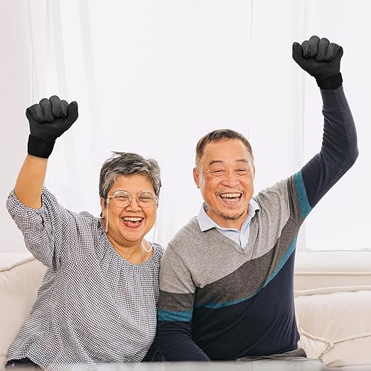 Microwaveable & Reversible Warming Arthritis Glove for Soothing Hand Pain Relief Heat Therapy for Arthritis Hands and Finger, Carpal Tunnel, Stiff Joints, Inflammation, Trigger Finger Heated Mittens for Men and Women