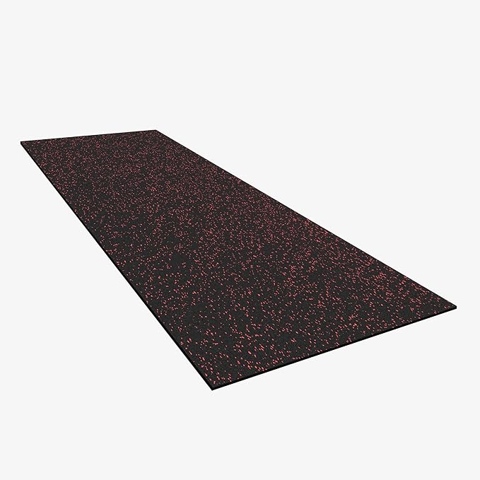 Flooring Inc's 1/4" Thick Tough Rubber Flooring Roll | Flexible Recycled Rubber Floor Mats for Home Gym | Heavy Duty Rubber Mat for Home Gyms, Sheds, Horse Stall Mat or Trailer