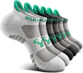 BULLIANT Men Running Socks,Active Ankle Socks No Show For Men With Cushioned Footbed Arch Support Breathable Wicking