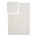 PopsyKosy Premium Baby Floor Play Mat - Extra Thick & Cushioned 1 inch Playroom Foam Mat, Non-Toxic Odorless - 6 Tiles - Spacious 6x4 ft. - Stylish & Large, Waterproof for Kids & Toddlers - Pearl Beige