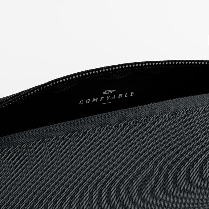 Comfyable Small Toiletry Bag for Men, Slim Mini Toothbrush Bag, Dopp Kit Bag