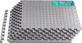 Yes4All 24SQFT-120SQFT Puzzle Exercise Mat for Home Gym, EVA Interlocking Foam Floor Tiles with Border for Workout Equipment
