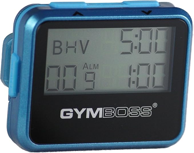 Gymboss Interval Timer and Stopwatch and Watchstrap - Bundle