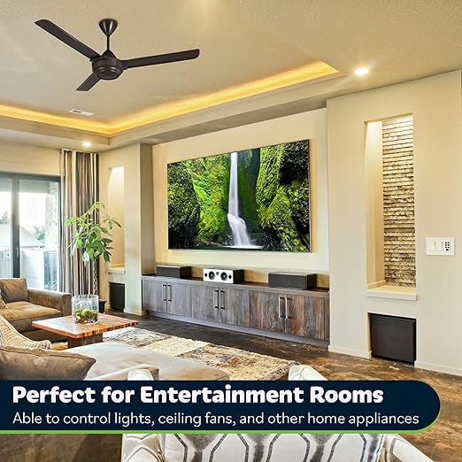 TOPGREENER 4-Hour No Neutral Wire Countdown Timer Switch, 5-10-30-60 Min 1-2-4 Hour Settings, for Fans and Lights, 120VAC 60Hz, 1/2HP, 150W LED, UL Listed, TGT06-4H-JT-LA, Light Almond