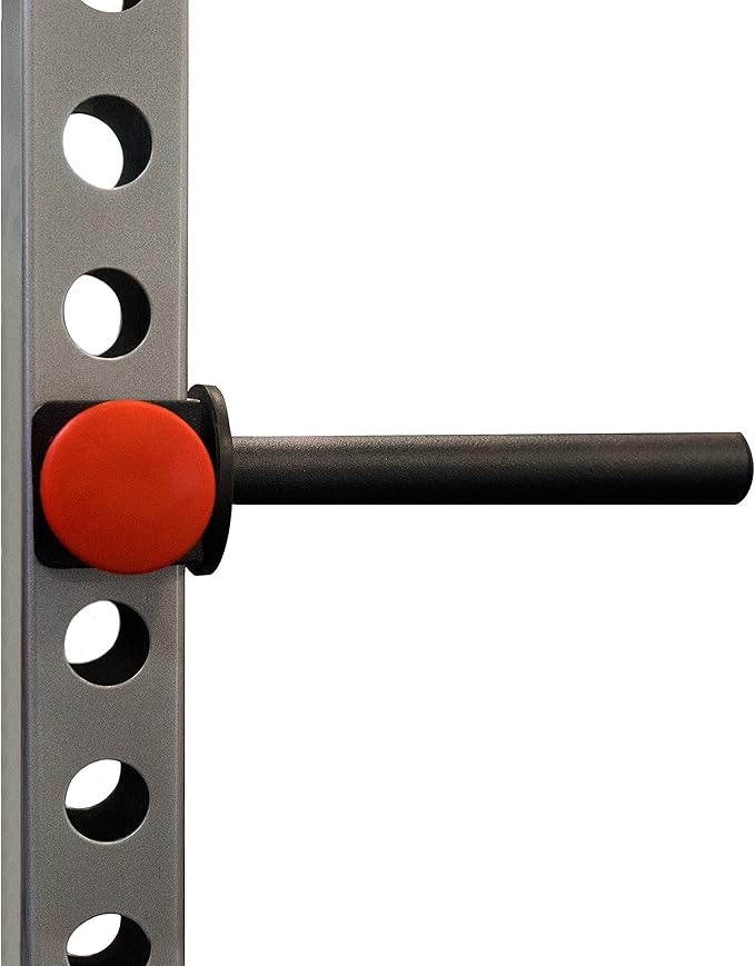 Valor Fitness 1" Standard Plate Storage Attachment (1) for 2.5" x 2.5" Rack Frame with 1" Peg Hole - Strength Training Equipment Accessories