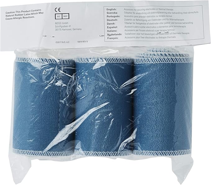 Chattanooga Nylatex Therapeutic Treatment Wrap: 4" W x 48" L, 3 Count