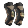 NEENCA Copper Knee Brace for Women and Men, Knee Compression Sleeve for Knee Pain, Arthritis, ACL, Meniscus Tear, Joint Pain Relief, Knee Support for Running, Working Out, Fitness, Weightlifting -Pair